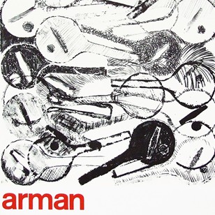 1960's Arman Exhibition Poster